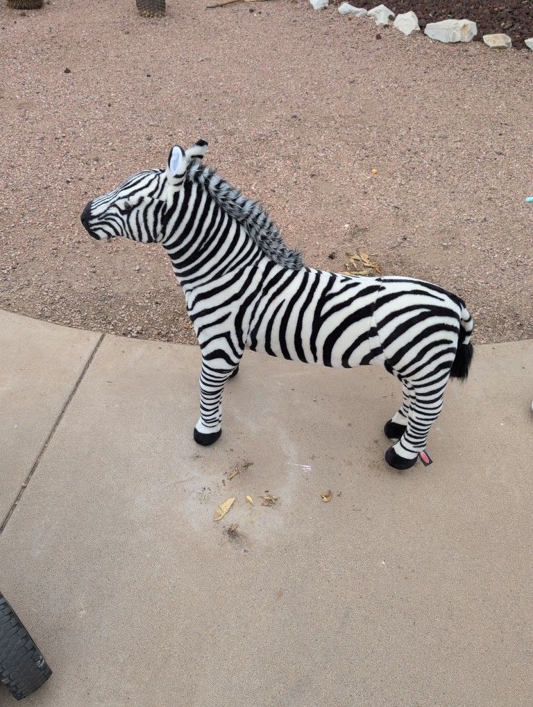 Giant Zebra Stuffed Animal