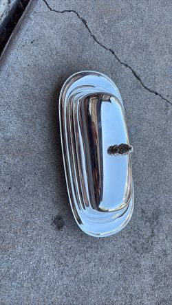 Vintage butter dish with bottom plate