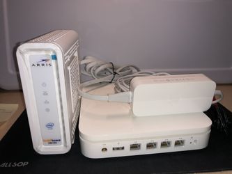 Apple wireless router & arris surfboard SB190