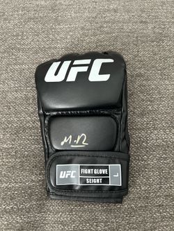 Mauricio Ruffy signed UFC glove