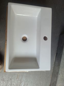 Sink over counter 21 ×14 inch 5 inch height