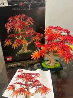 Lego Japanese maple tree set