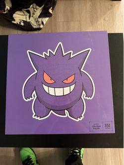Pokémon x Target 30th Anniversary Gengar Life-Size 151-Piece Jigsaw Puzzle NEW