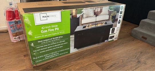 Mainstays 42-Inch Gas Fire Pit