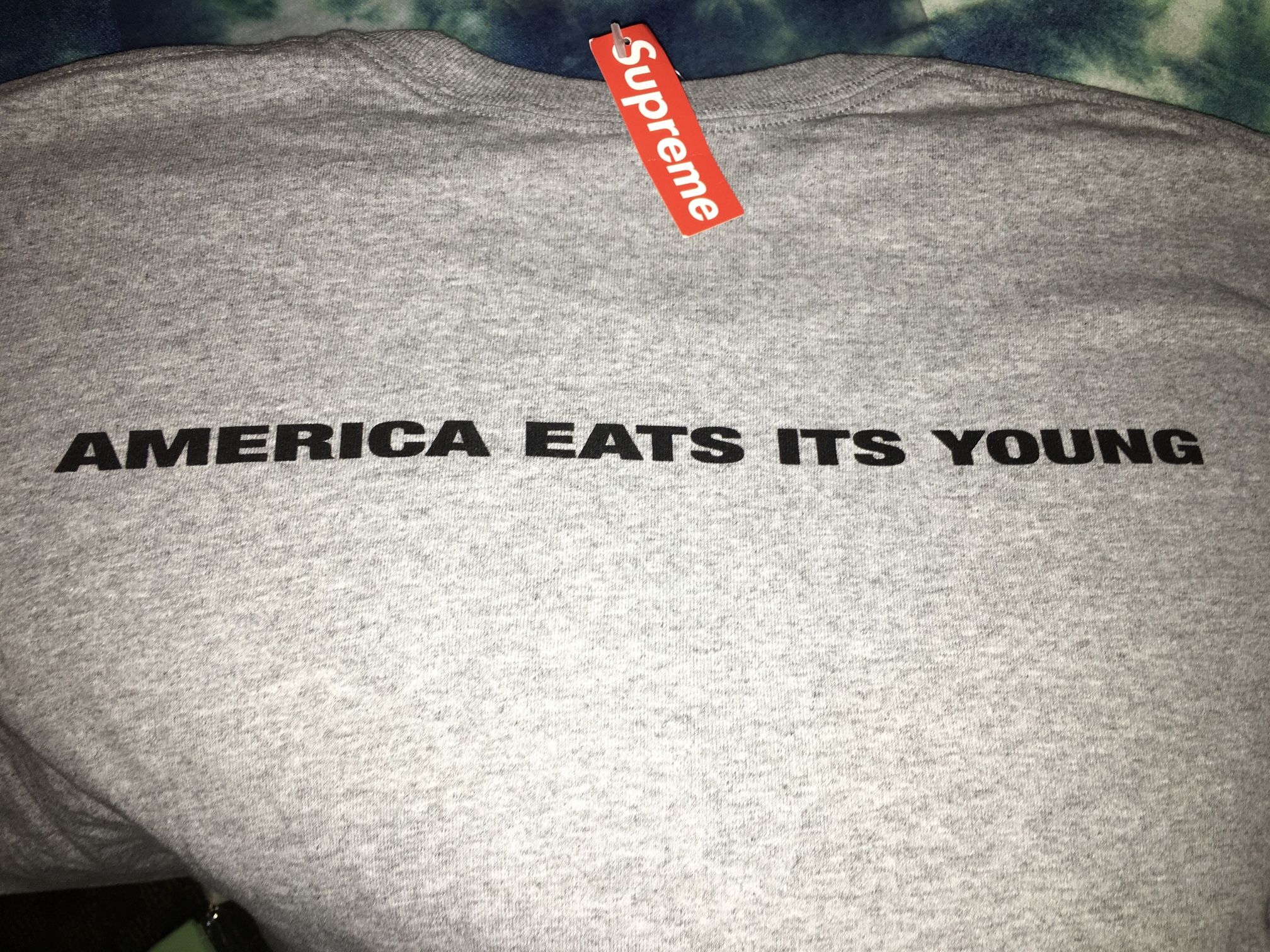“America Eats Its Young” Supreme Tee