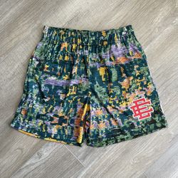 Eric Emanuel EE Basic Shorts 'Green Rug'