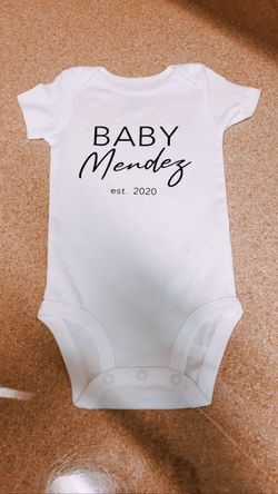 Baby Onesie Customized new