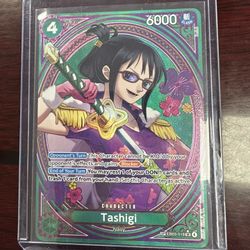 One Piece English Tashigi SP EB03-018 SR Alt Art Heroines Edition Near Mint