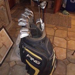 Ping Eye 2 irons w/King Cobra driver