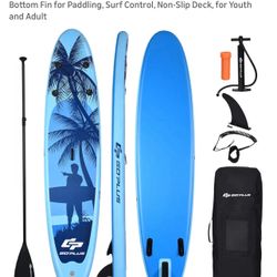 2 New Paddle boards Plus An Automatic Pump To Inflate