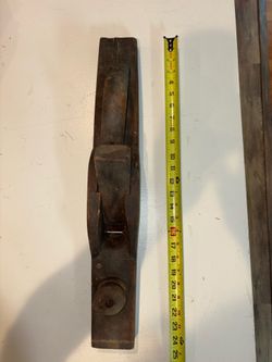 Antique wooden hand planer jointer carpenters  use for woodworking vintage primitive Americana Please check out my profile I have plenty of items rela