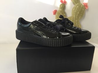 New Rihanna Fenty Puma Black Creepers (Sz 8 Women) ($100)