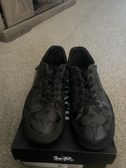 Coach shoes size 8.5 men