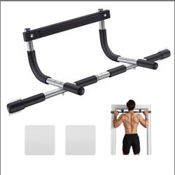 ALLY PEAKS Pull Up Bar Thickened Steel Pipe Super Heavy Duty Steel Frame Upper Workout Bar| Multi-Grip Strength For Doorway | Indoor Chin-Up Bar Fitne