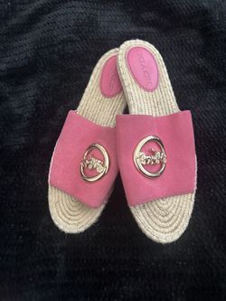 Woman’s Coach Sandals Size 8 1/2