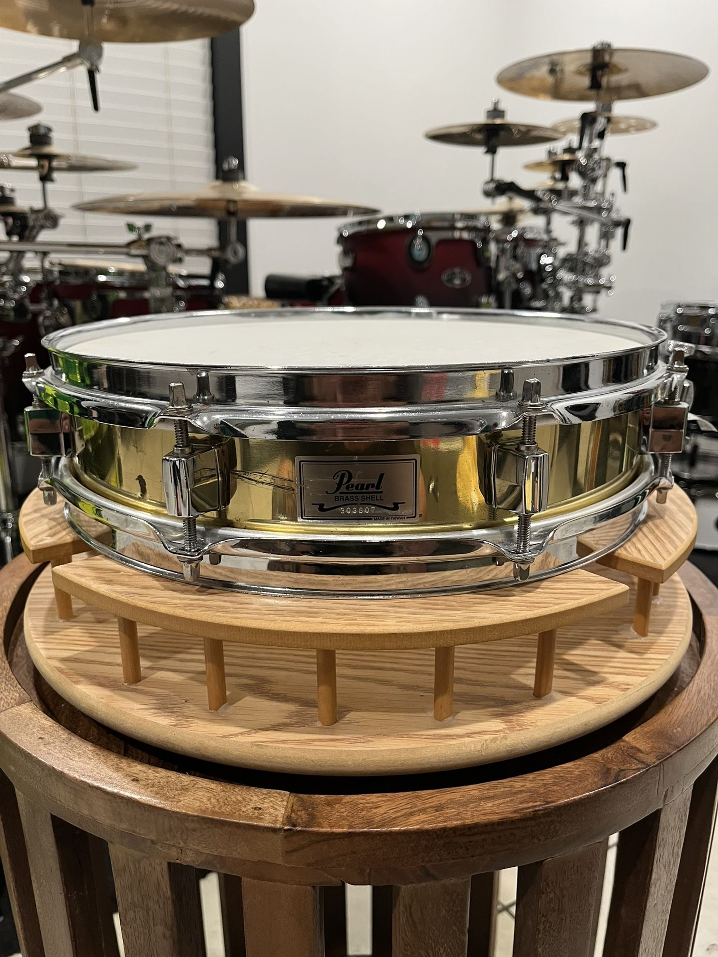 PEARL BRASS PICCOLO SNARE