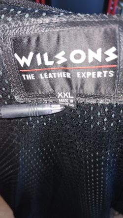 XXL Wilson Leather Riding Jacket