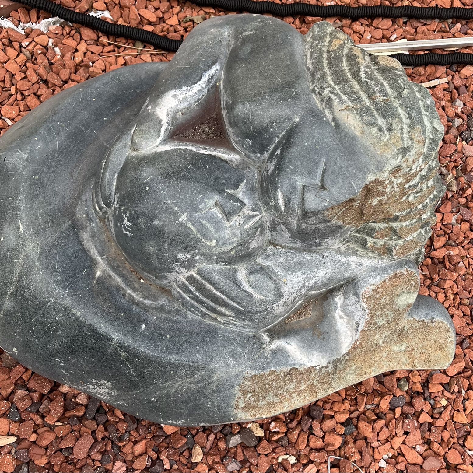 Mother Child Mermaid Statue