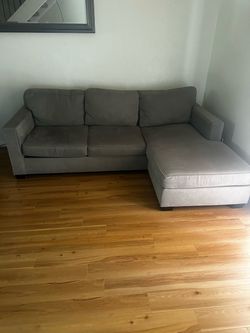 Grey couch