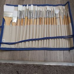 ENGLISH PAINT BRUSHES 1835, NEVER USED!! 