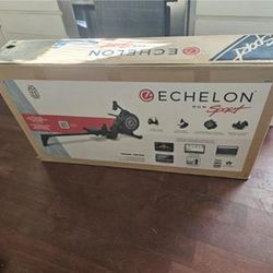 Echelon Sport Exercise Rower with 32 Levels of Magnetic Resistance with 90 Day Free Membership