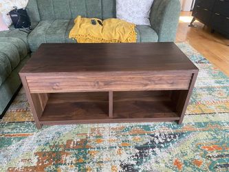 Coffee table with storage for sale