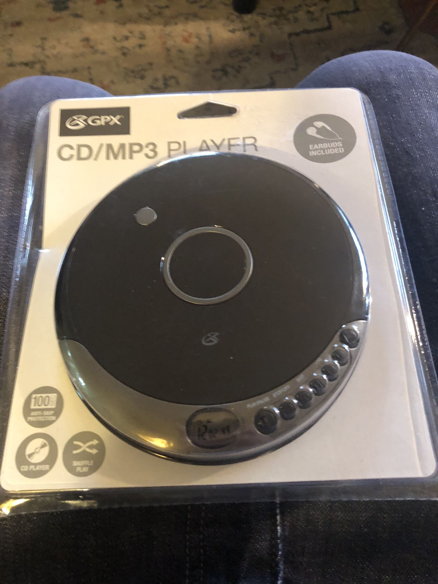New Unopened Personal Cd Mp3 Player With Headphones / Read Description And Look At The Pictures 