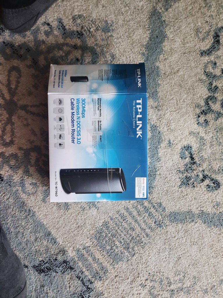 Cable Modem And router 