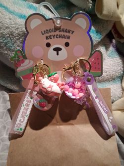 Bag chains key chains