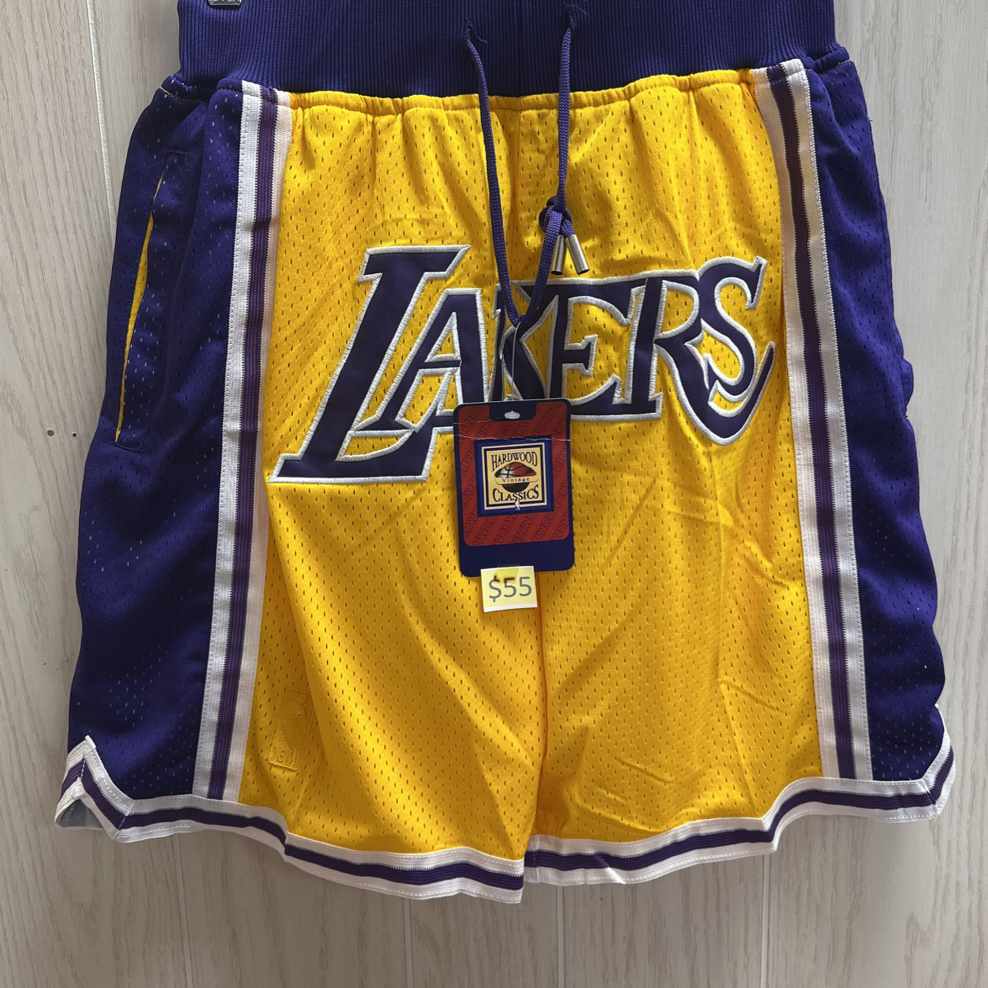 just don lakers shorts large for sale