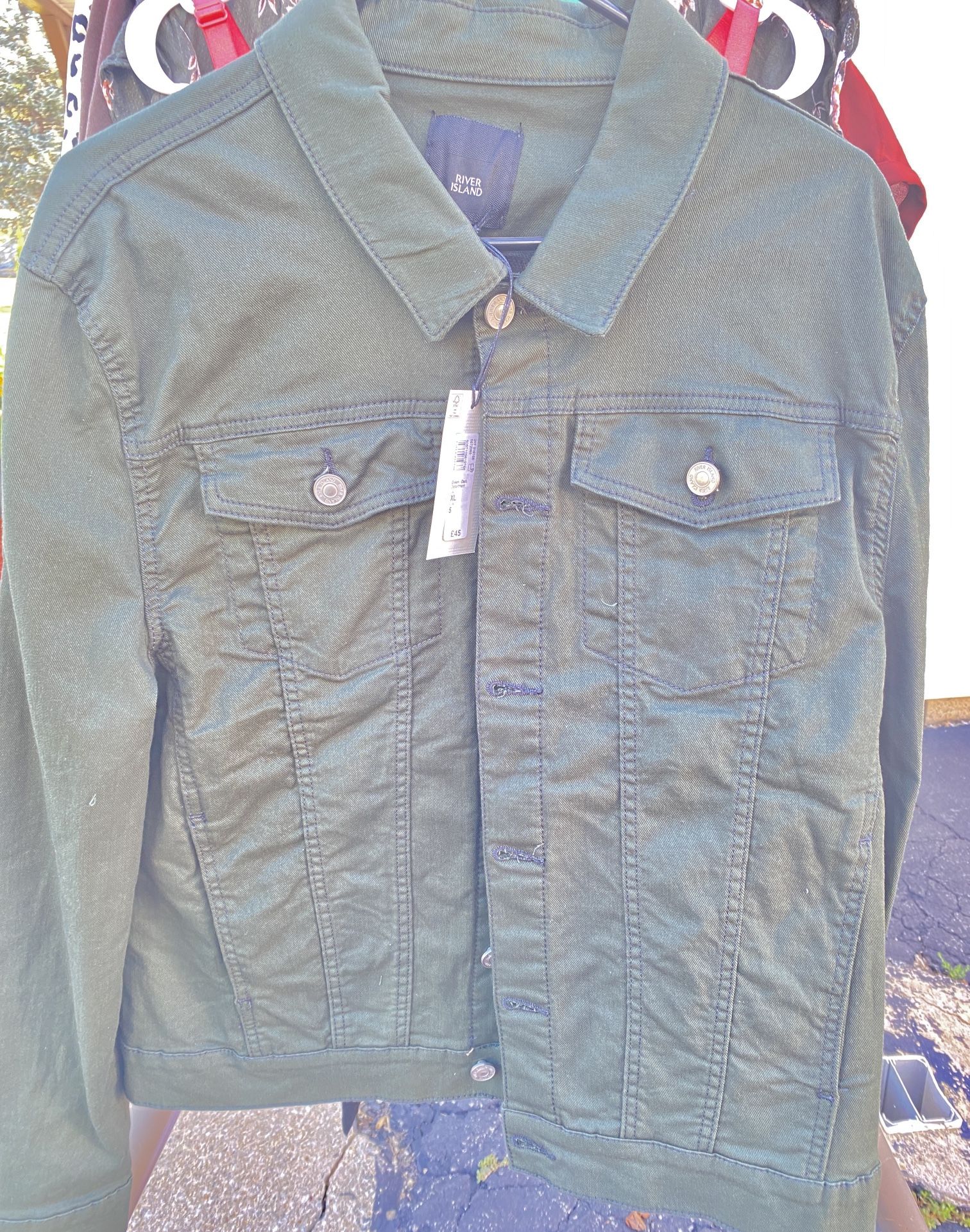 Mens green Framing jacket XL