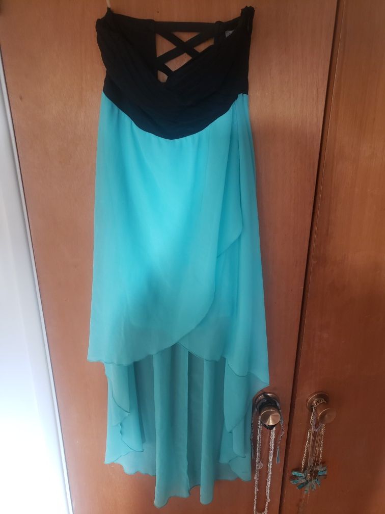 Womens teal dress