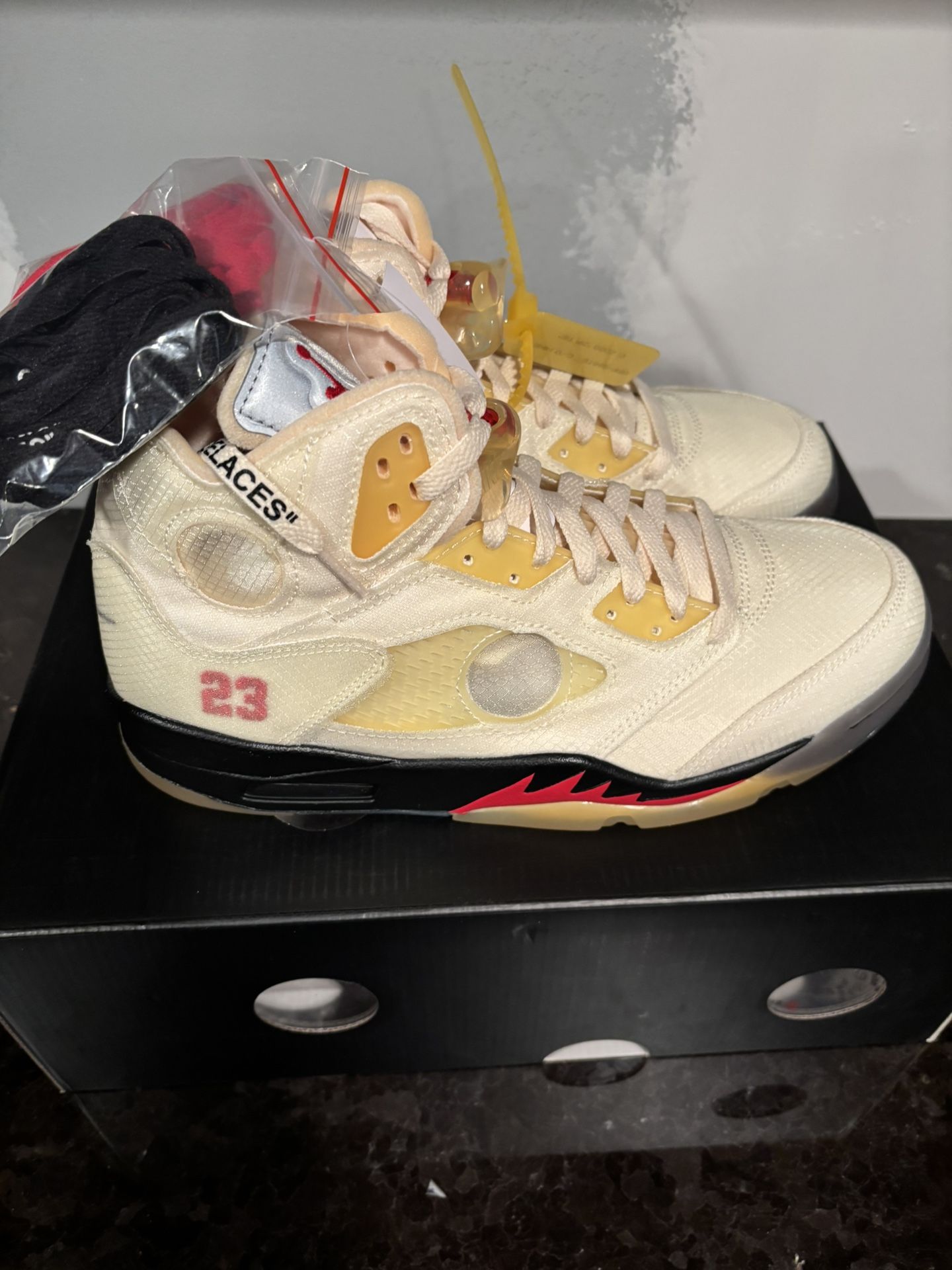 Air Jordan 5 Retro Off-White Sail
