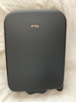 COAST TO COAST BLACK SUITCASE LUGGAGE SET ON WHEELS HARD CASE FOLDABLE NEW