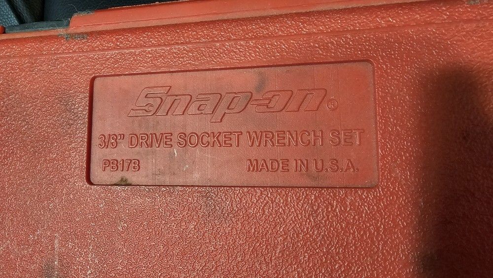 Snap-on 3/8 Drive 22 Piece Socket Set