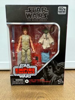 Black Series Luke Skywalker & Yoda (Used)