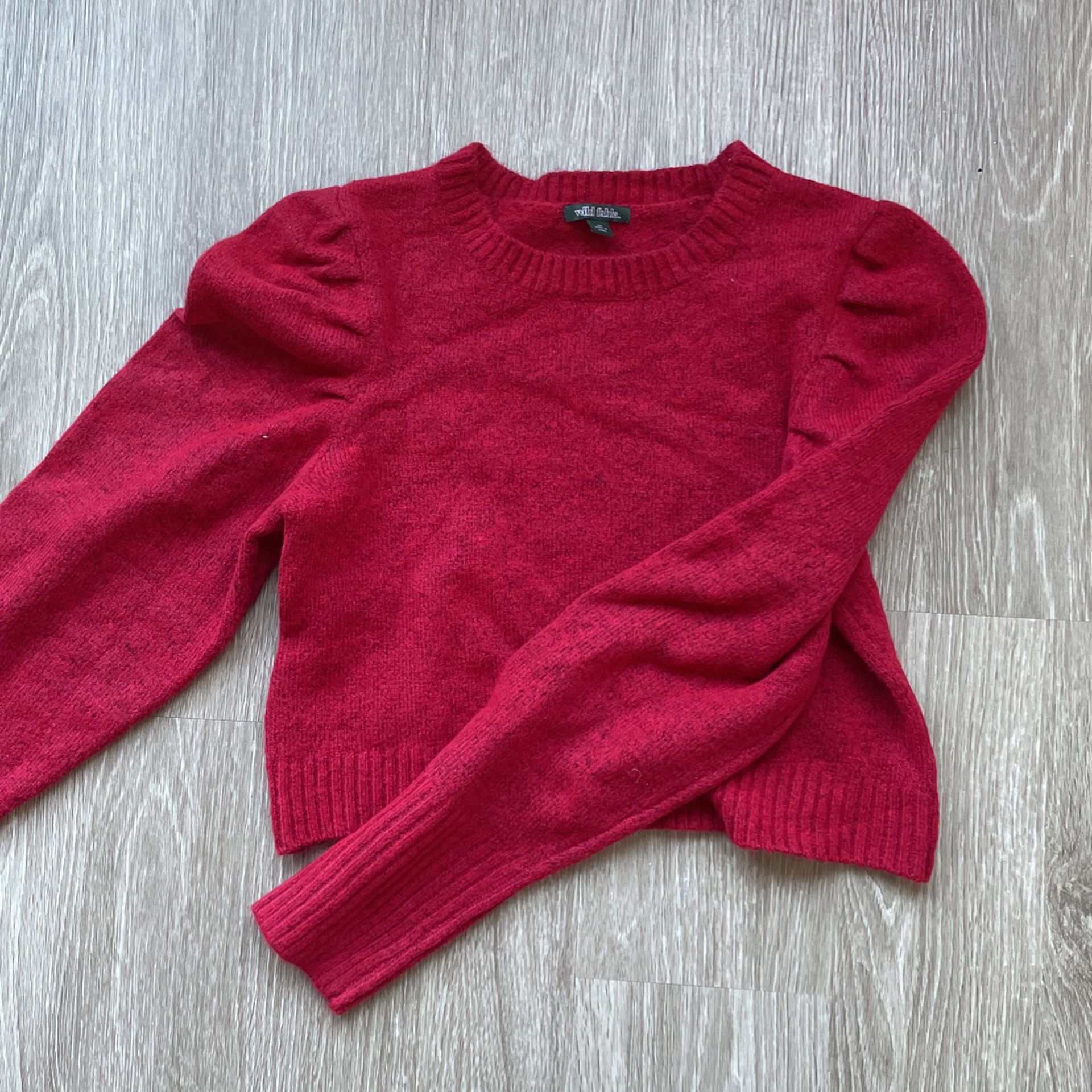 Red Sweater Wild And Fable 