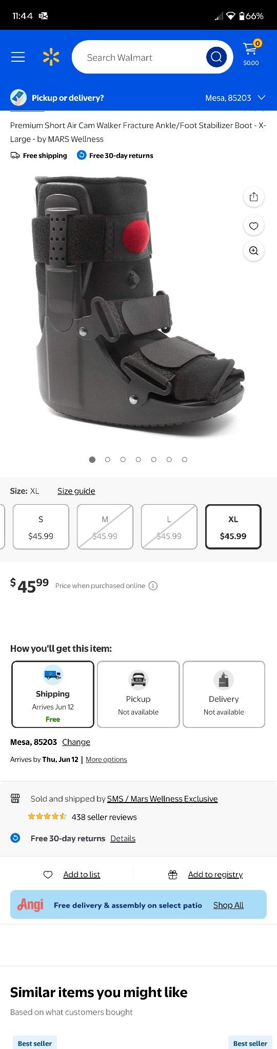 Injury Walking Boot