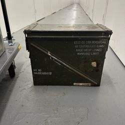 Military Grade ammunition box