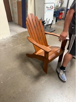 New Adirondack chairs.