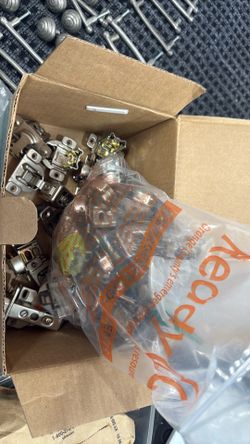 Various cabinet doors hinges