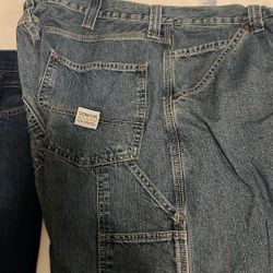 Levi’s Strauss Signature Carpenter Pants & Izod Jeans 36-30 