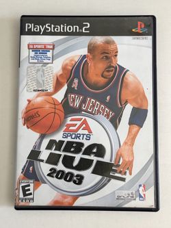 NBA Live 2003 PlayStation 2 Game