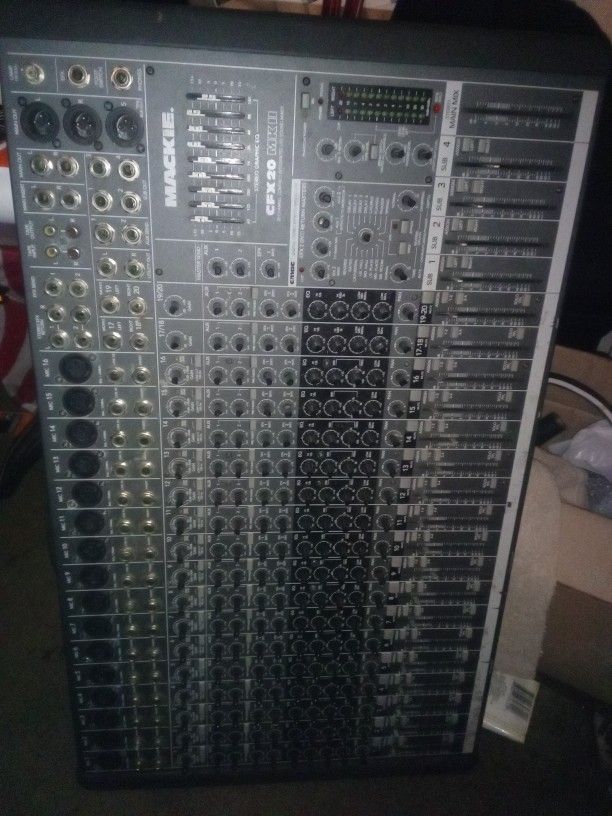 Mackie CFX 20 Mk ll Bl,
