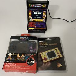 3 Mini My Arcade LCD Portable video  Games