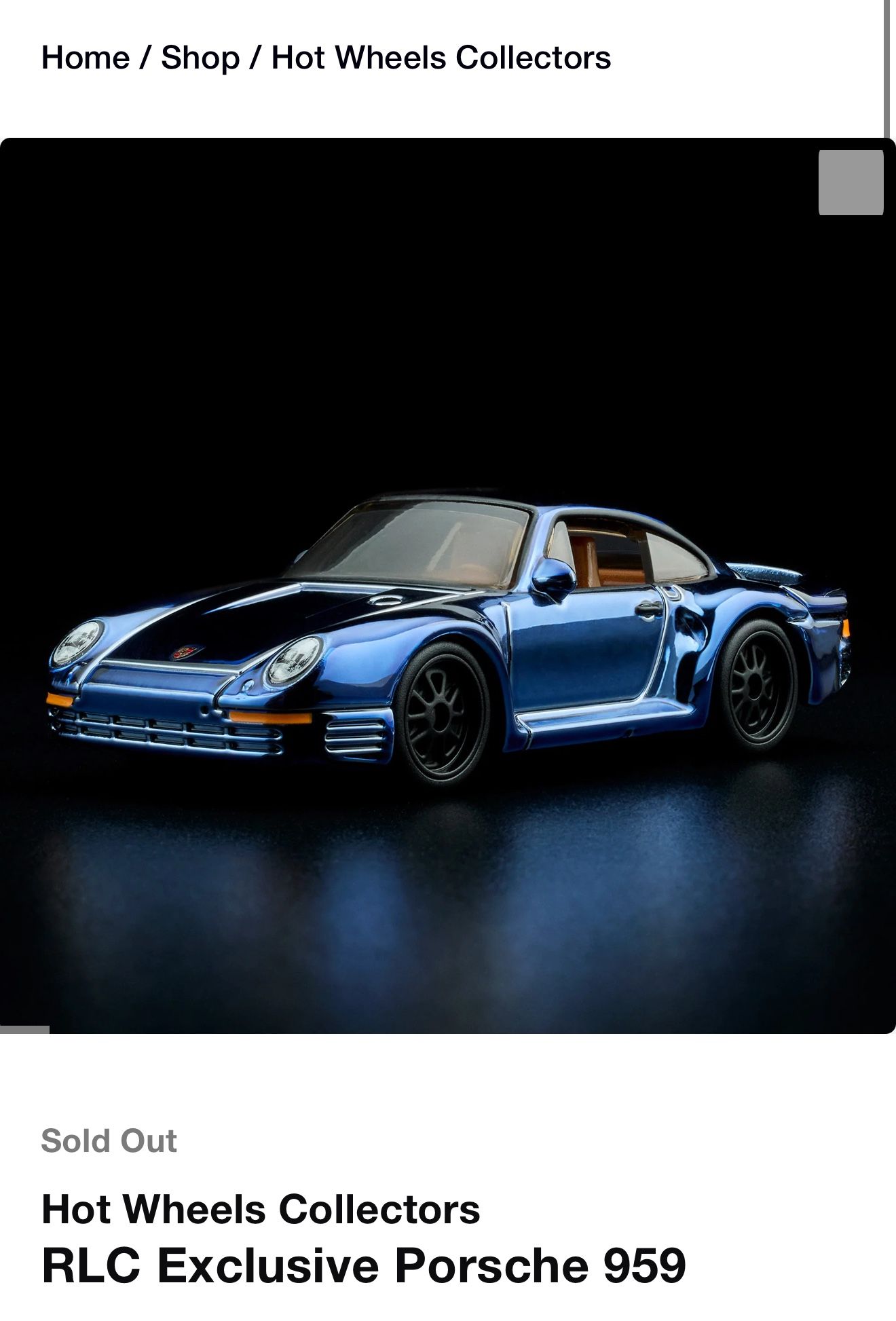 RLC Exclusive Porsche 959