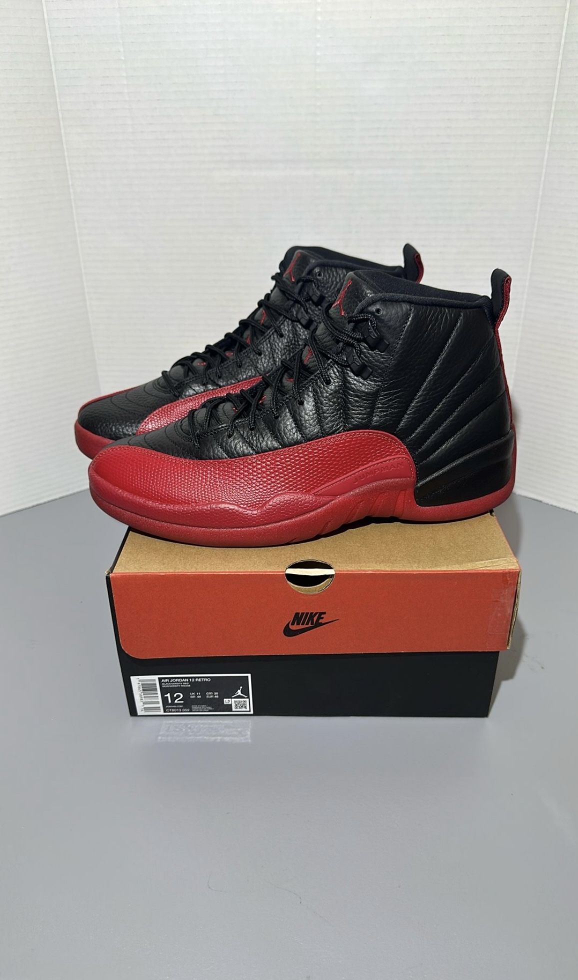 Jordan 12 Flu Game (2025) Size 12