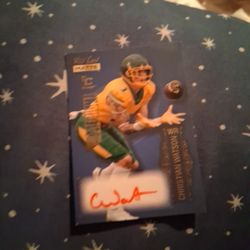 Autographed Christain Watson 