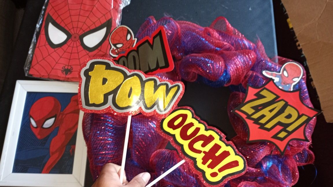 Spiderman Party Decorations