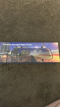 Rear view mirror w/ night vision